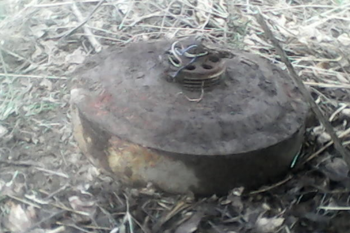 Похожий на мину: подозрительный предмет нашли в Листвянке