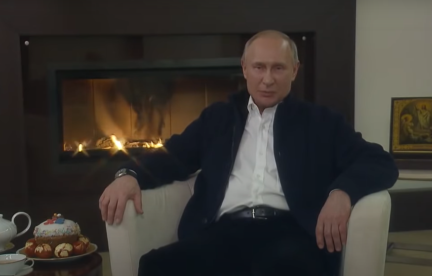 "Символ продолжения жизни": Путин поздравил россиян с Пасхой