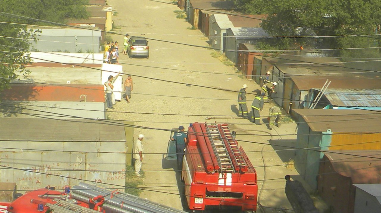 Пожар в Южном промузле в Рязани: один человек пострадал