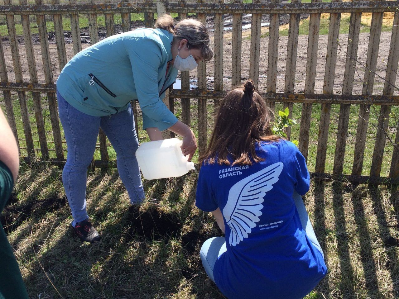 Вспомни о Победе - посади дерево: рязанские волонтеры участвуют в акции "Сад Памяти"