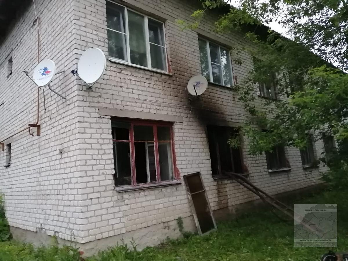 Хозяин квартиры погиб: в Кораблинском районе сгорел дом