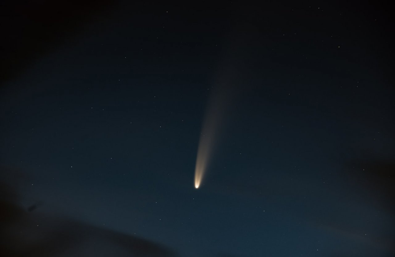 Пока позволяет погода: над Рязанью невооруженным глазом можно увидеть комету