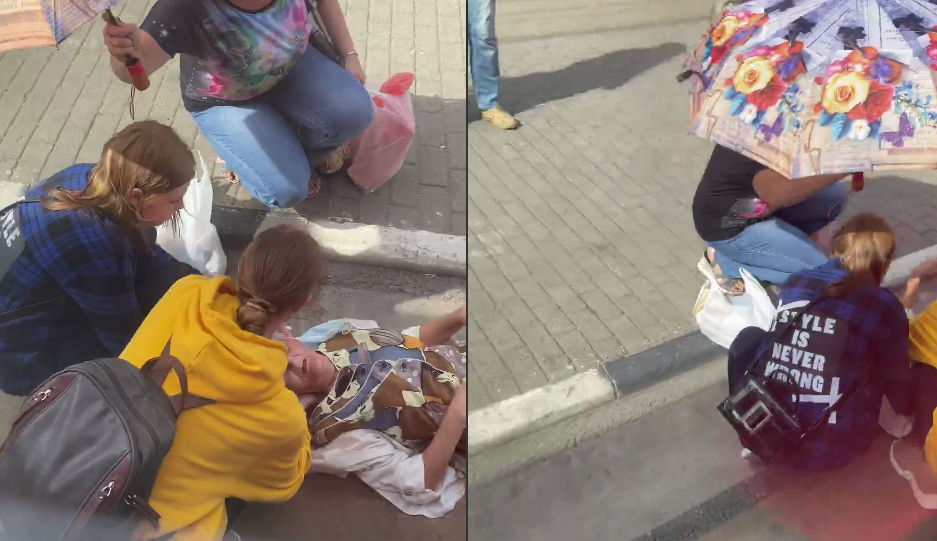 Упала на асфальт: на Первомайском проспекте пенсионерка потеряла сознание