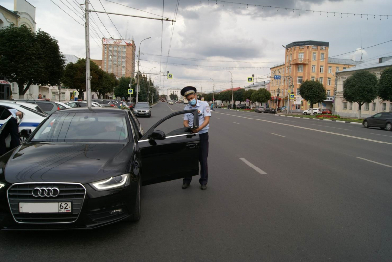 Снова тонировка: в Рязани привлекли к ответственности 20 водителей