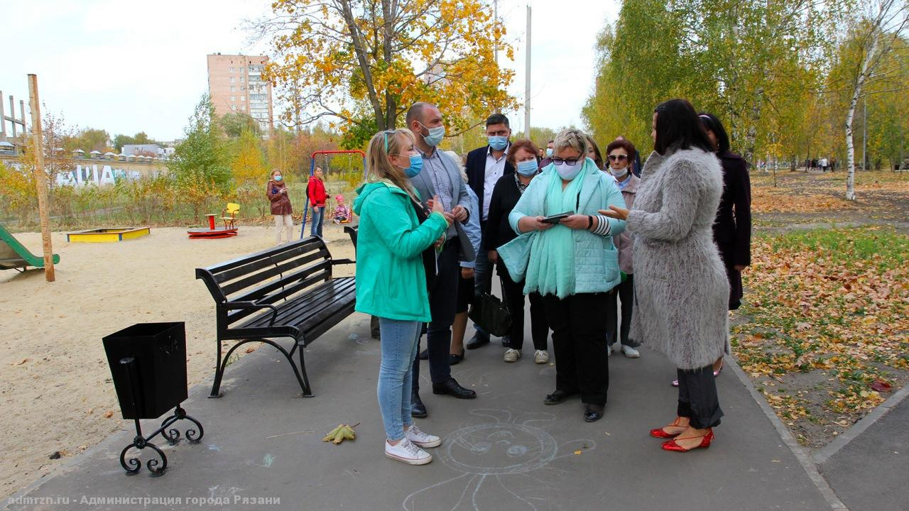 Есть замечания: в Рязани приняли результаты благоустройства Комсомольского парка