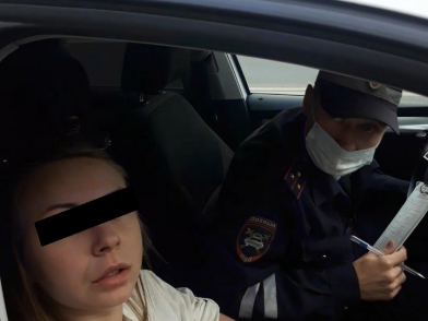 Без прав: в Рязани поймали злостную нарушительницу ПДД