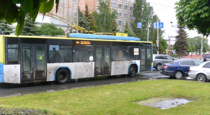 Со вторника: в Рязани снова вернут троллейбус №15