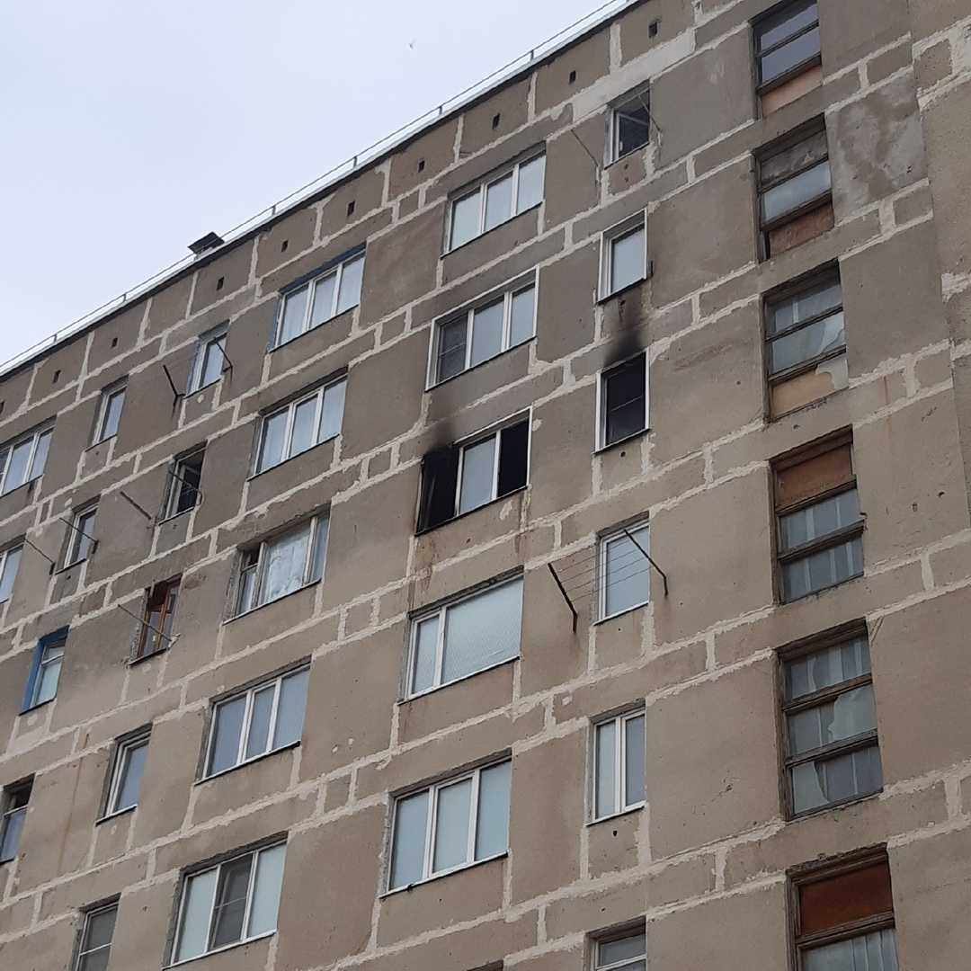 Огнем повреждена комната: в Сасове произошел пожар в девятиэтажке