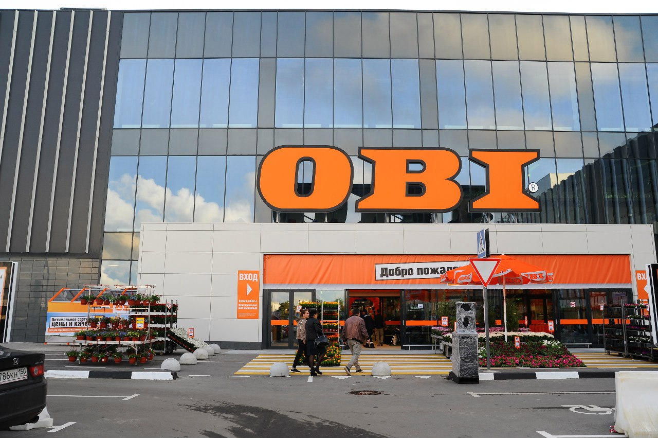 Гипермаркет OBI заработал после пожара в «М5 Молле»