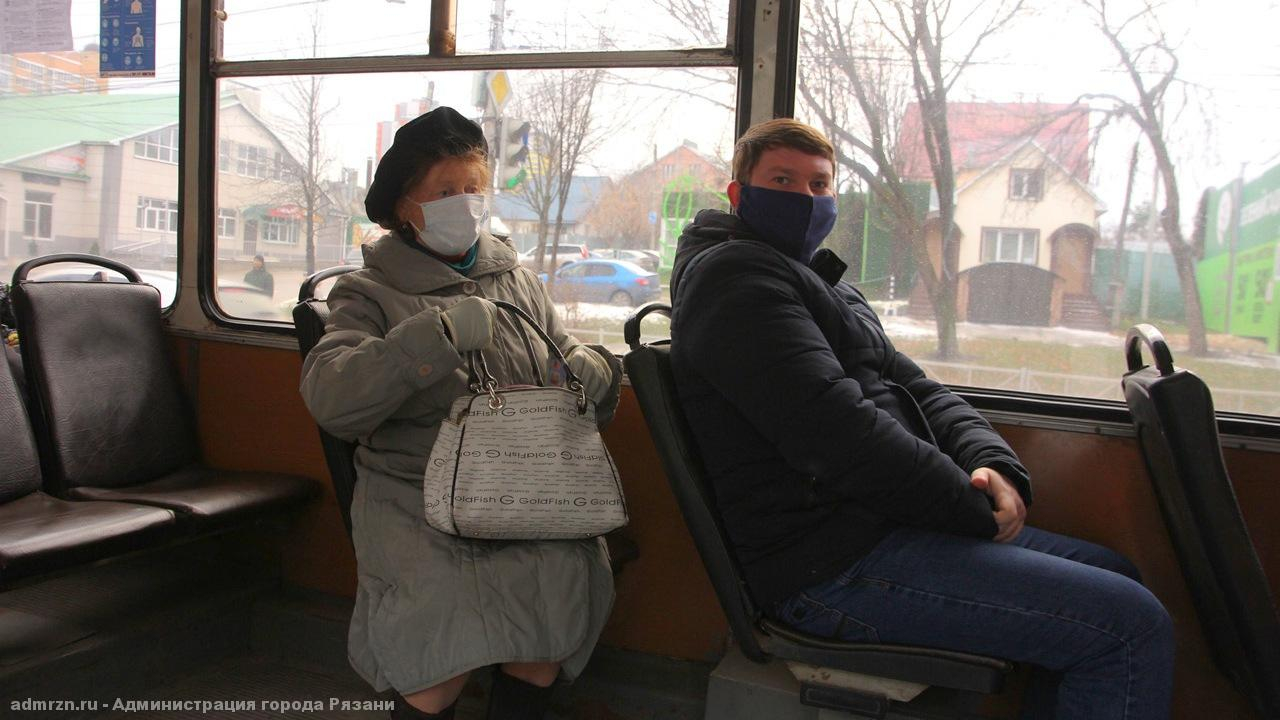 Не забудьте намордники: с пятницы в рязанские автобусы не войти без маски