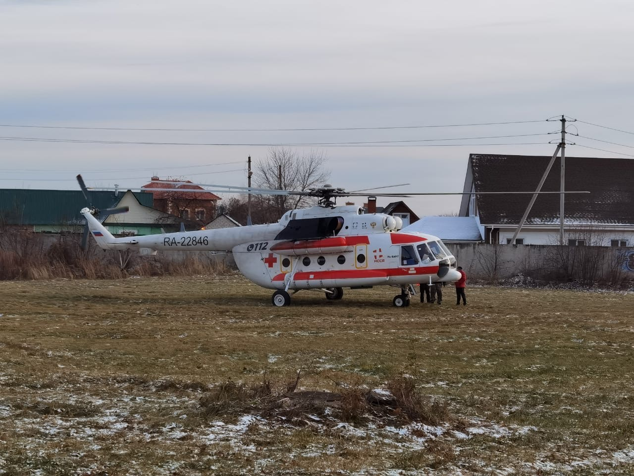 Мощный: в Рязанской области появился новый вертолет для транспортировки пациентов в больницы