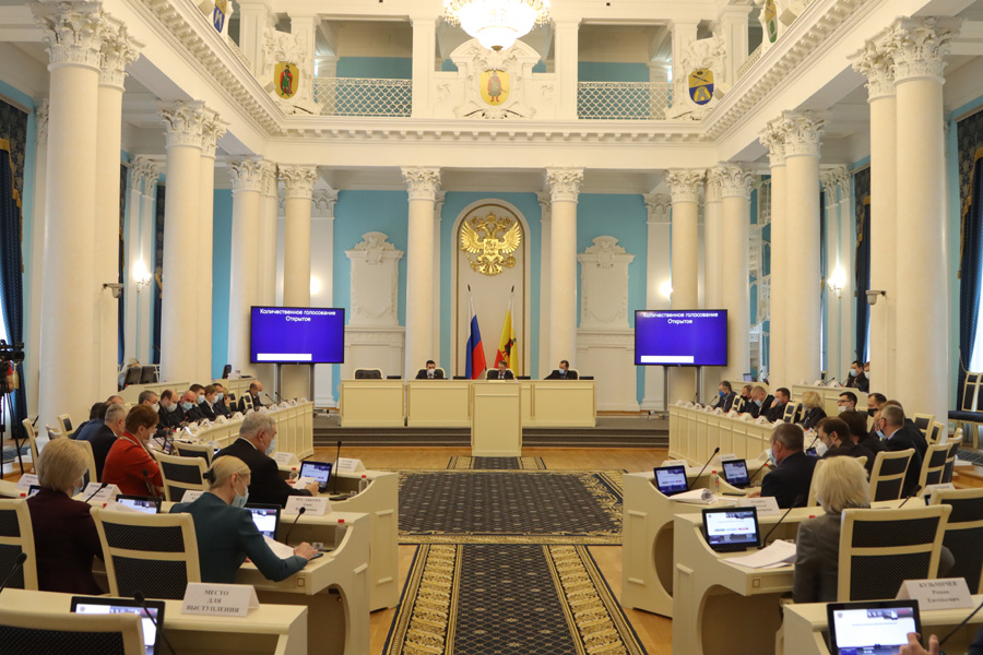 2021-2023: депутаты рязанской облдумы утвердили бюджет региона на ближайшие три года