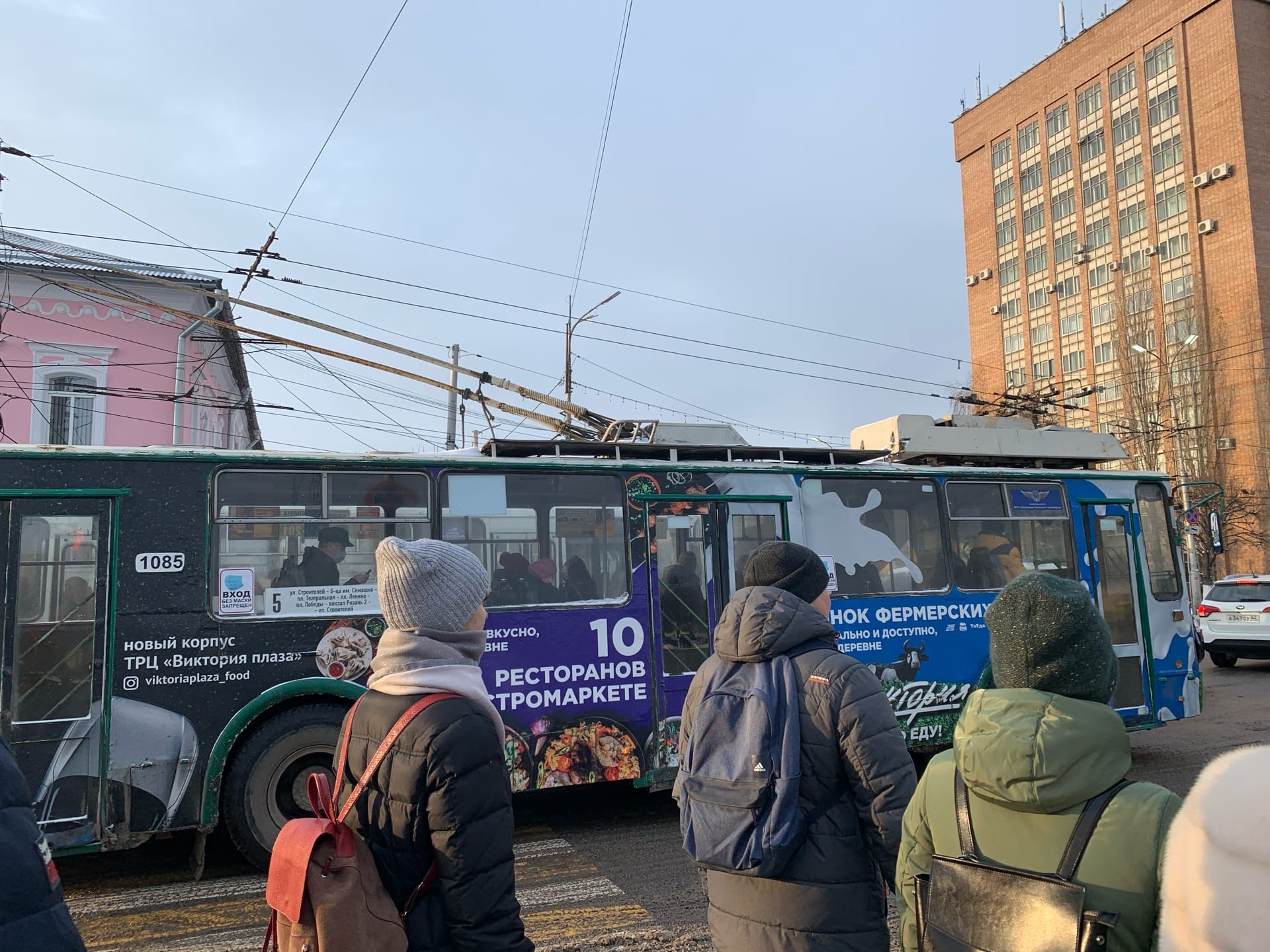 Изменения в маршруте: троллейбус №8 будет ходить через Рязань-1