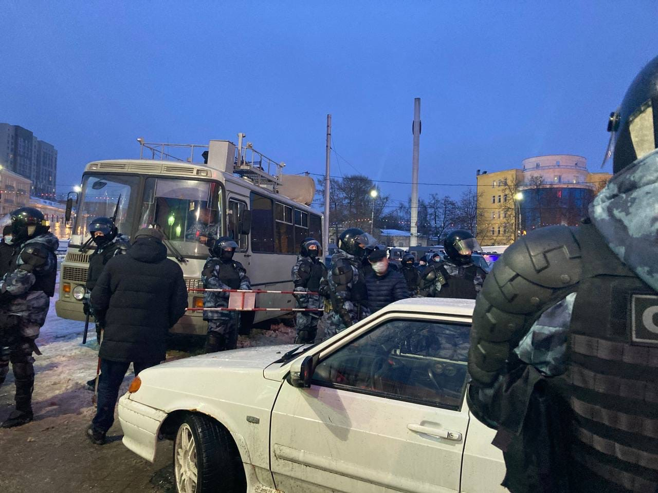 Правительство Рязанской области рассылает предупреждения о наказании за участие в несанкционированных митингах