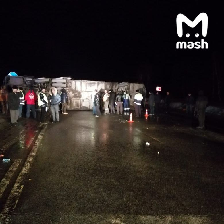 Авария с автобусом под Рязанью: прокуроры проверят состояние дороги