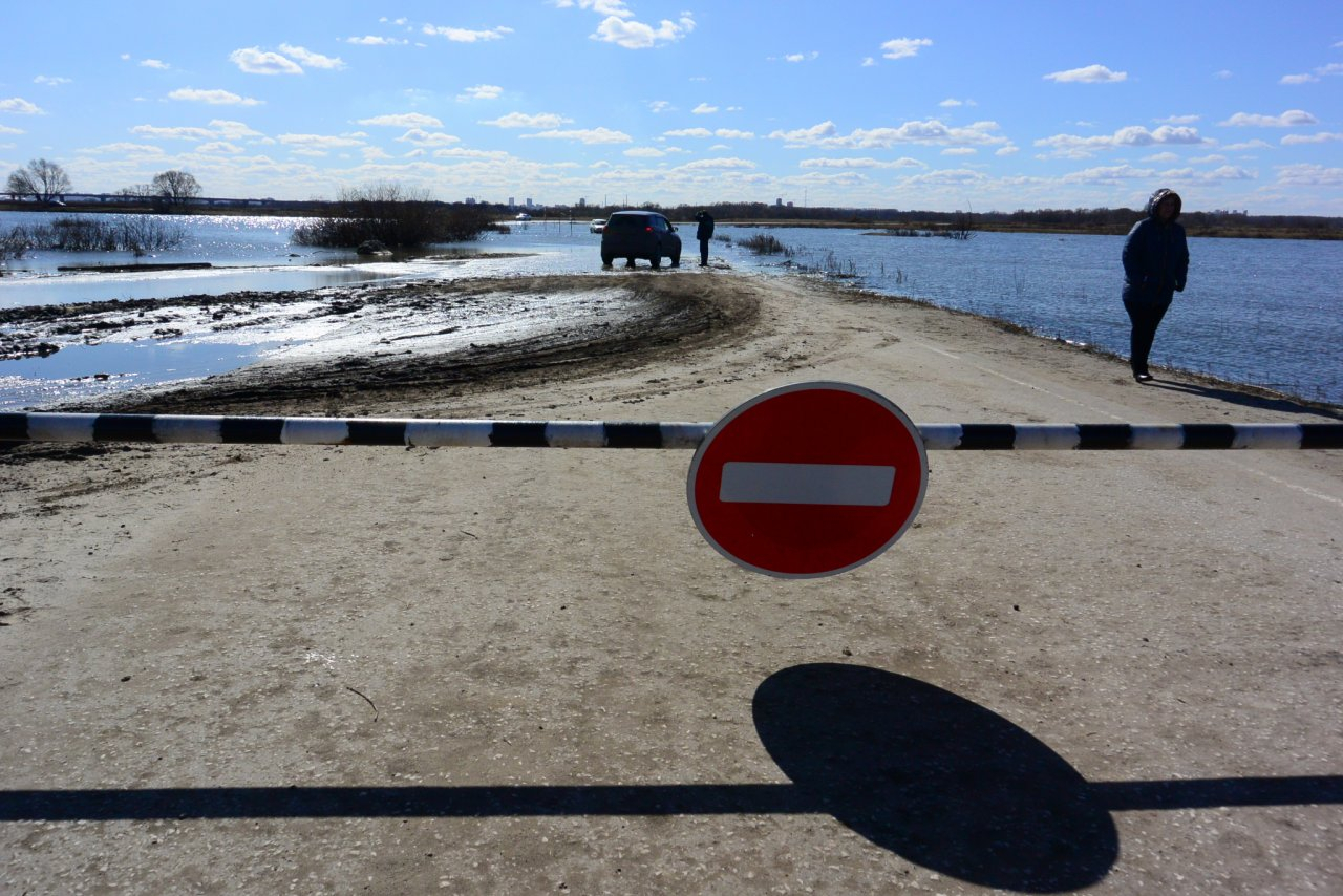 Опасно: движение по наплавному мосту в Спасском районе закрыто