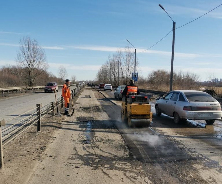 Стахановские темпы: объём работ по ремонту рязанских дорог вырос в три раза