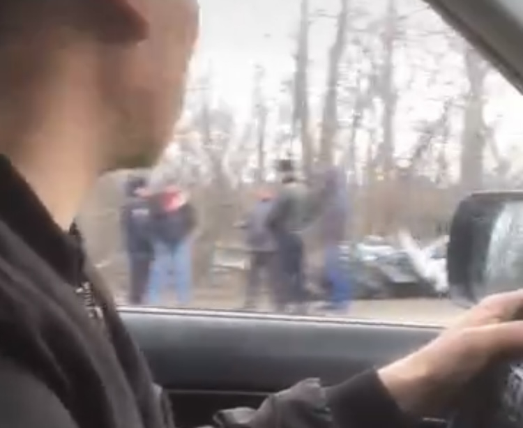 Видео: кадры с места аварии в Рыбновском районе, где погибли три человека