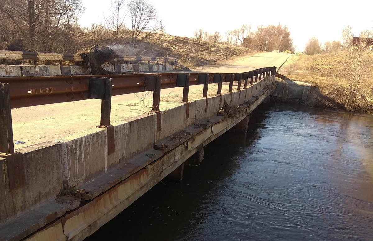 Можно ехать: в Кораблинском районе два моста освободились от воды