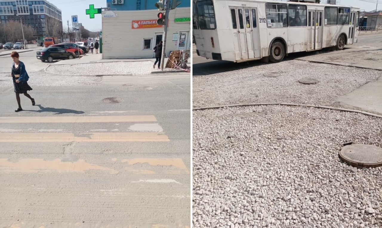 Тротуар возле рынка повредили из-за коммуникаций: ответ мэрии