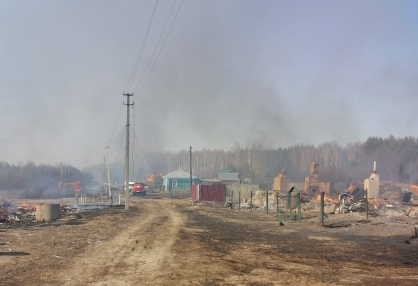 В Шацком районе сгорело 15 домов: проводится доследственная проверка