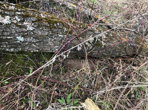 Взорвали на месте: в Рязанском районе нашли 100мм артиллерийский снаряд
