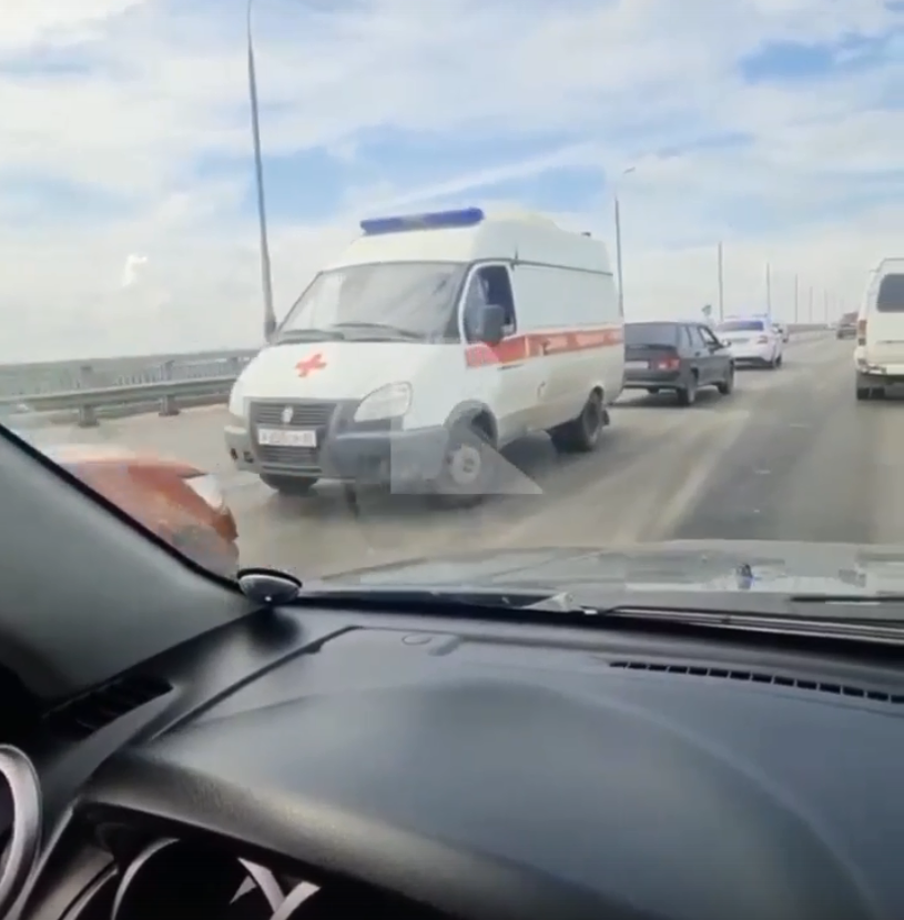 ДТП на Солотчинском мосту: столкнулись четыре машины