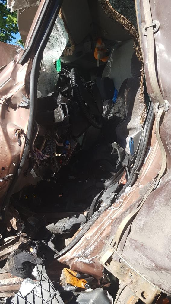 Подробности аварии на трассе М5: водитель грузовика уснул за рулем