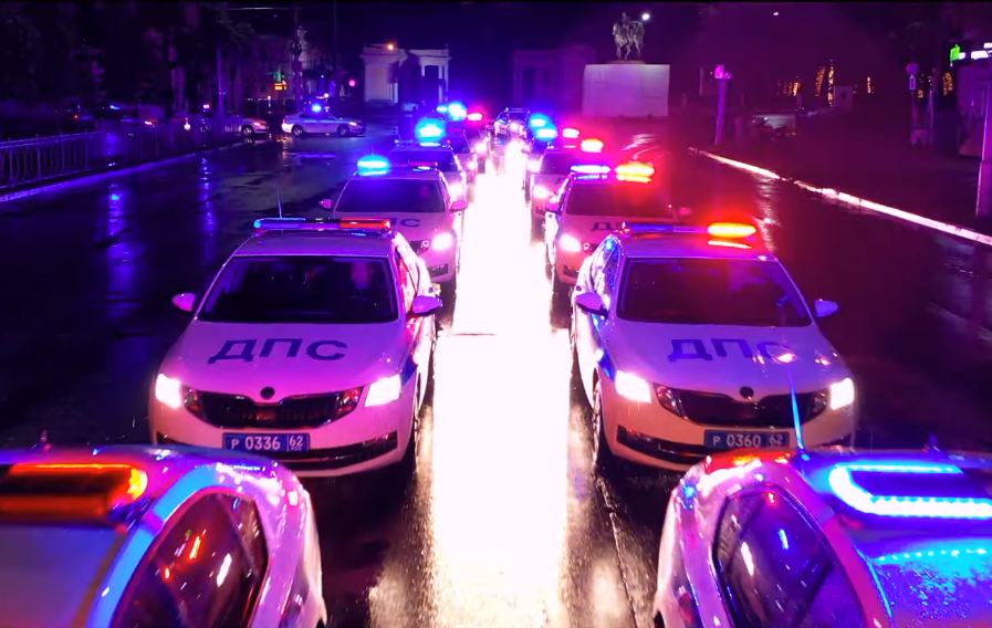 Как трейлер фильма про супергероев: рязанские полицейские сняли видео к 85-летию ГАИ