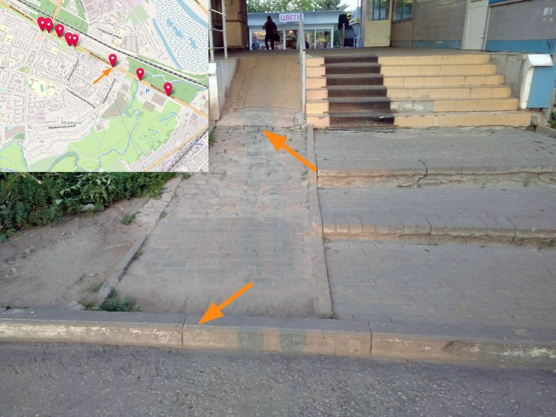 Город здоровых людей: урбанисты признали рязанские улицы недоступными для инвалидов