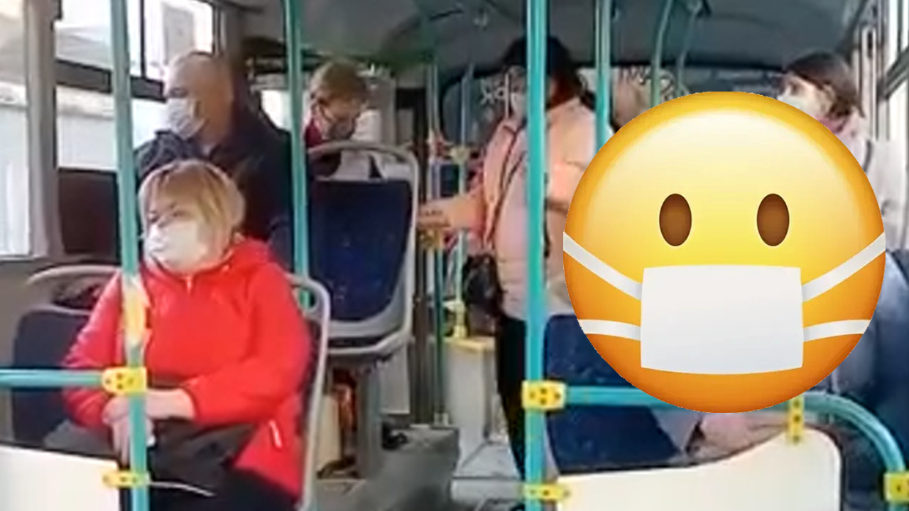 Водитель рязанского автобуса отказался везти пассажиров без маски