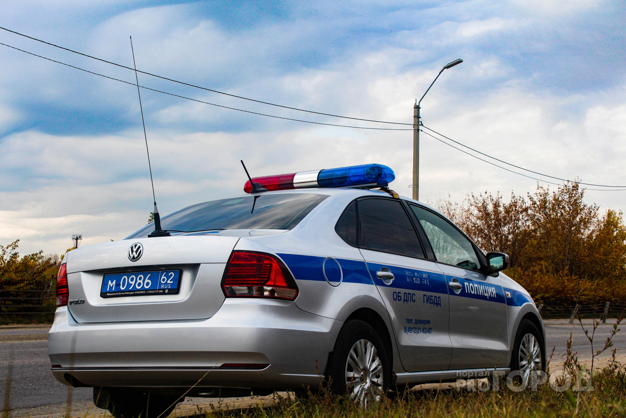 Полиция ищет очевидцев ДТП на Ряжском шоссе