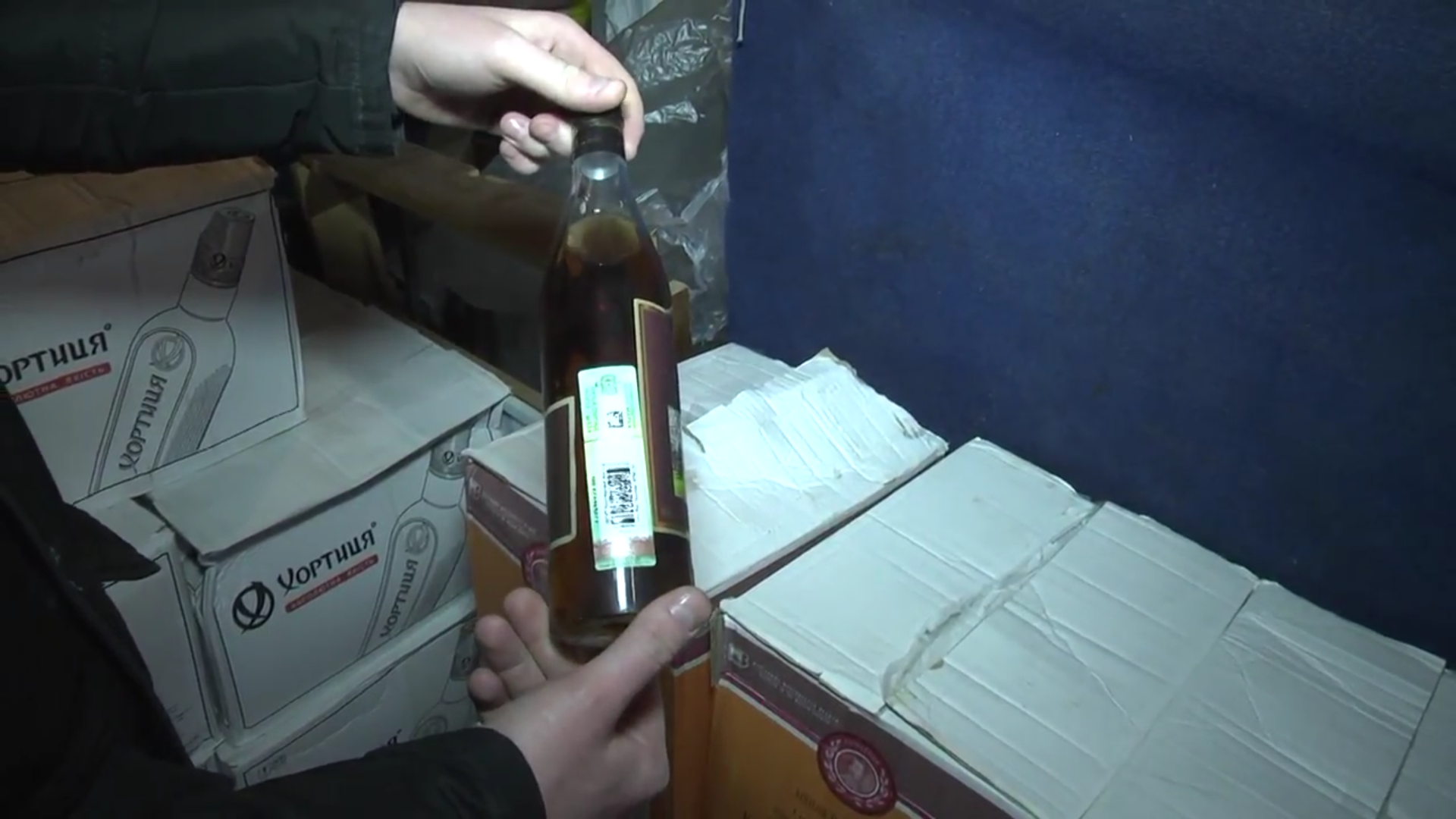 В Рязани изъяли семь тонн контрафактного алкоголя