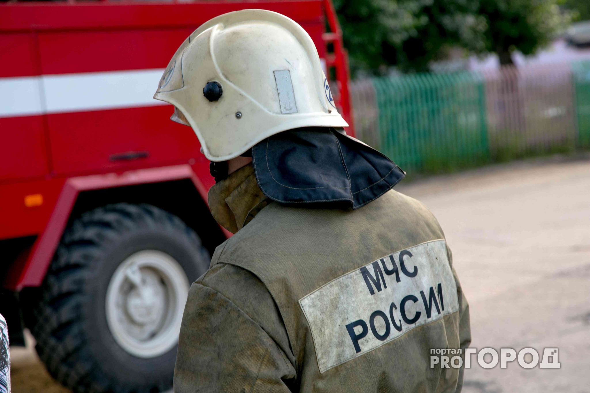 В Рязанской области загоревшееся кафе тушили 12 пожарных