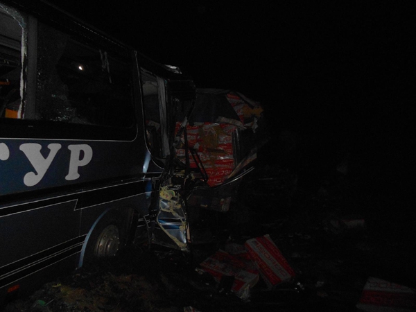 ДТП в Михайловском районе - по предварительным данным водитель грузовика заснул за рулем