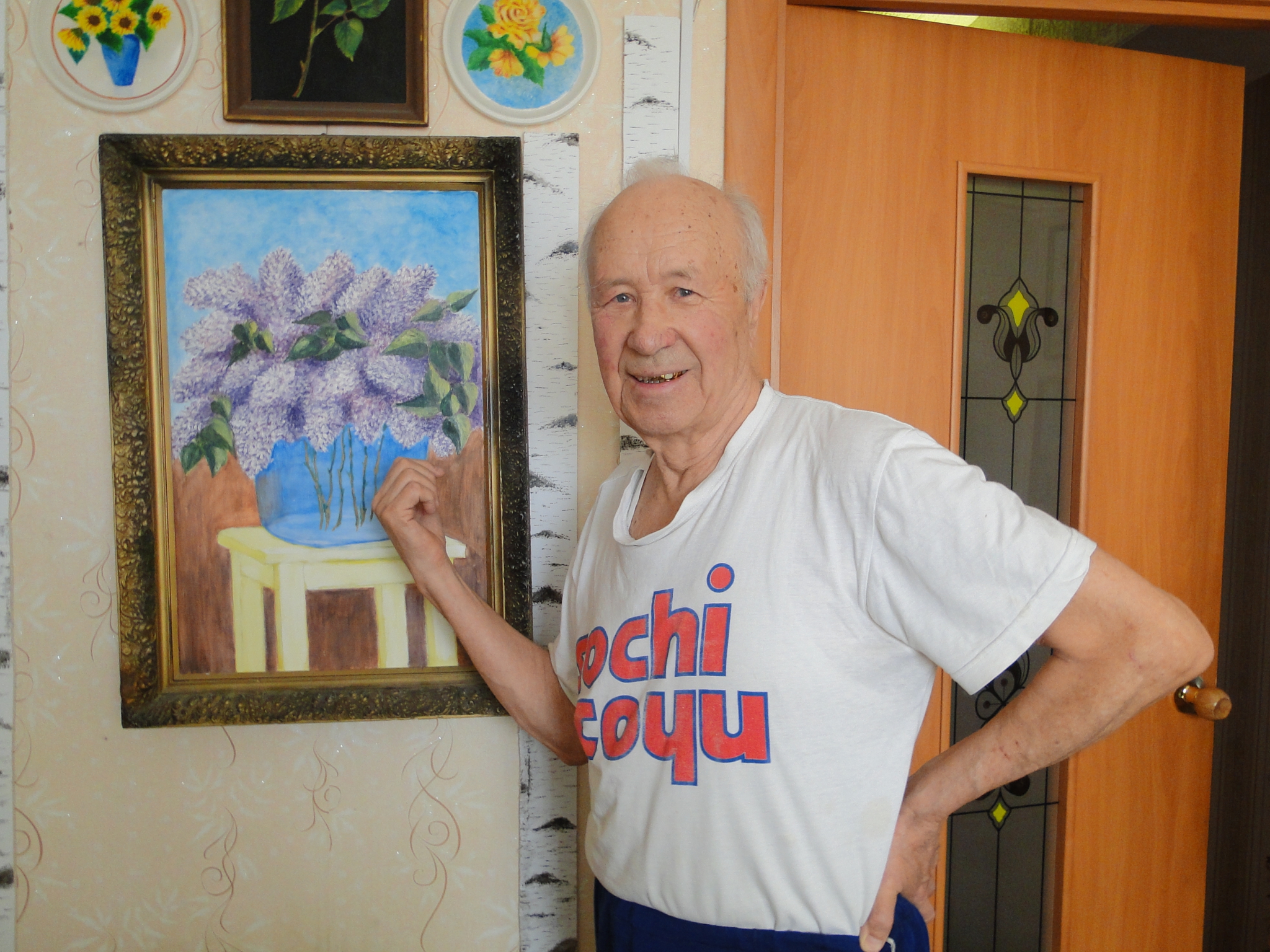 85-летний художник-любитель из Рязани: Когда  мою картину «прикарманили», я был не против
