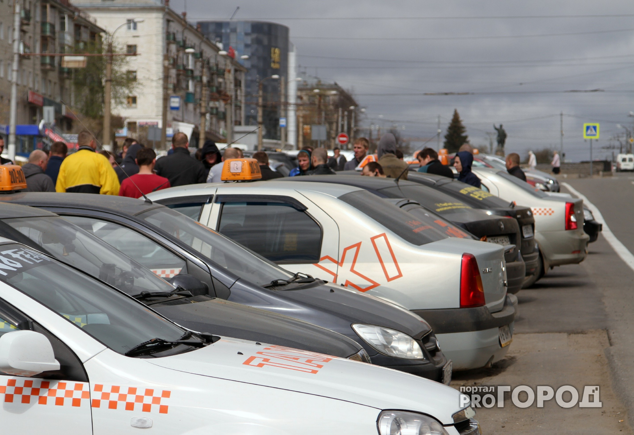 Забастовка рязанских таксистов почти не повлияла на работу служб заказа такси