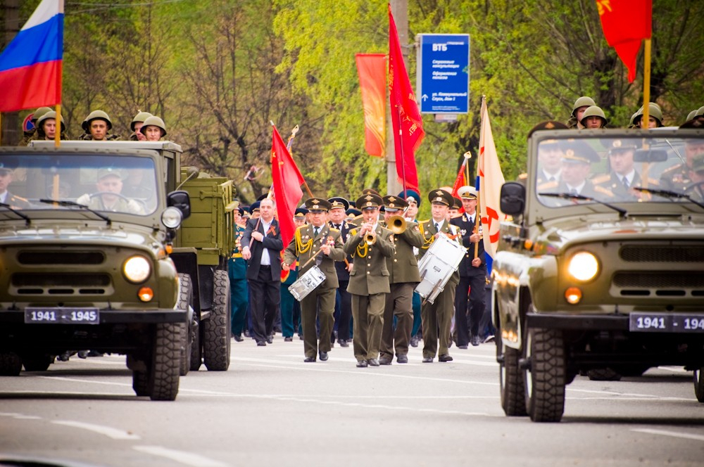 Из-за репетиции парада Победы в Рязани изменится движение транспорта