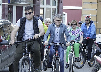 Рязанская администрация присоединилась к городскому велопробегу