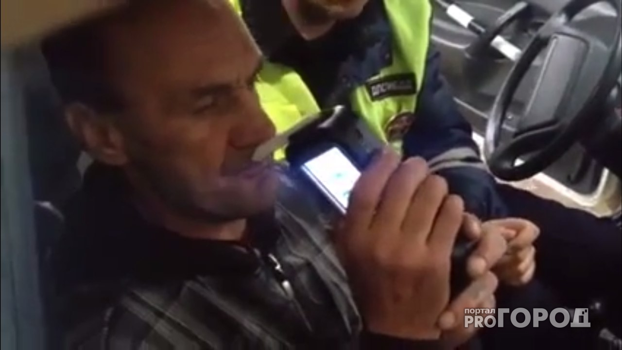 Опубликовано видео задержания пьяного водителя, из-за которого пострадал ребенок