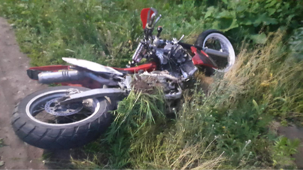 В результате ДТП на Промышленной серьезно пострадал мотоциклист