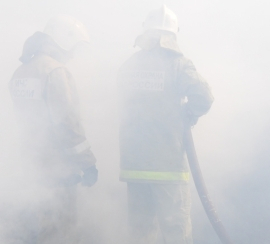 Пожар в Рязани. В микрорайоне Семчино сгорел автомобиль