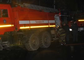 Ночью  на улице Бирюзова в Рязани сгорел автомобиль Daewoo Nexia