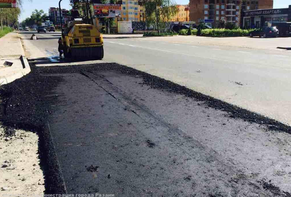 Дождались: Рязанские дорожники начали ремонтировать Куйбышевское шоссе