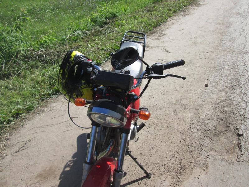 В Спасском районе подросток на мотоцикле влетел в Газель