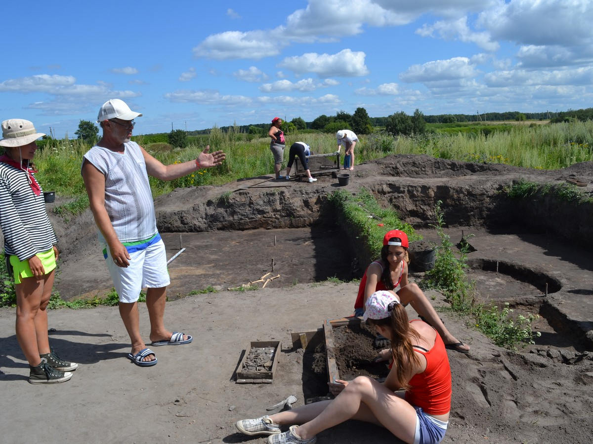 На старой Рязани исследователи нашли шахматы и кладбище XII века