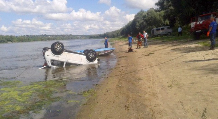 За прошедшие 3 недели в Рязанской области утонуло 4 автомобиля