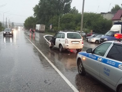 В ДТП на Ряжском шоссе в Рязани пострадали два человека