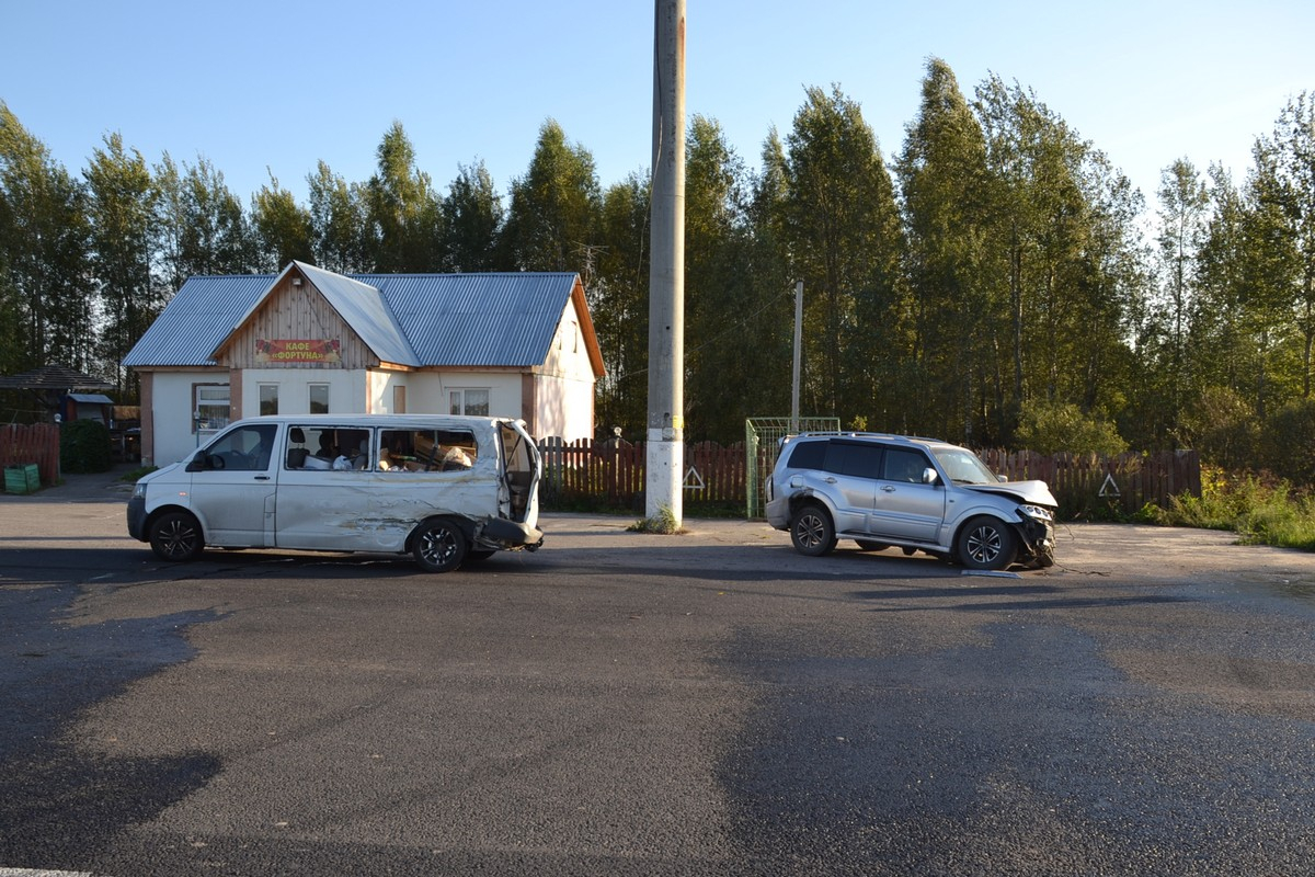 Массовое ДТП в Клепиковском районе - столкнулись четыре автомобиля