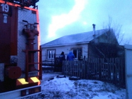 В Сасовском районе произошел пожар - есть пострадавший